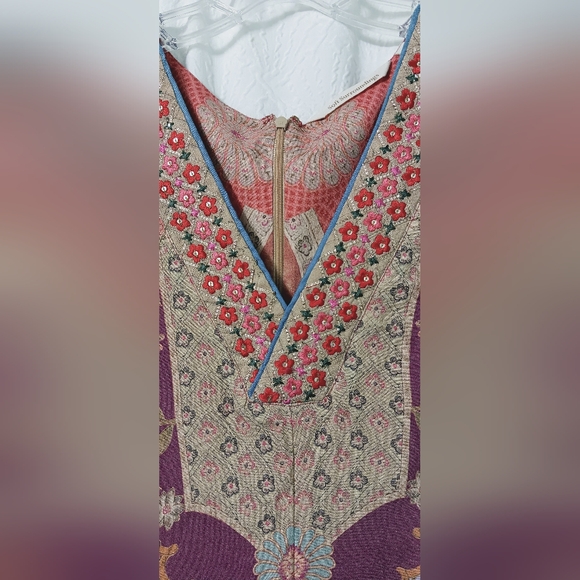 Soft Surroundings Parasol Midi Colorful embroidered Size XS - Picture 4 of 13